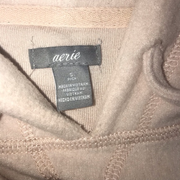 Light pink/cream fuzzy sweater - Picture 3 of 3